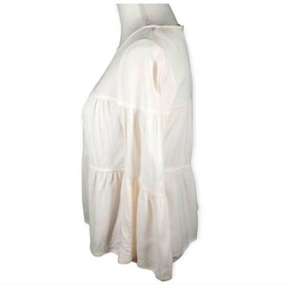 MADEWELL CREAM TEARED BLOUSE SZ.XS GUC. - Picture 4 of 8